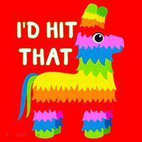 Costume Cinco De Mayo Funny Ideas I'd Hit That Pinata Santa Hat thumb 1