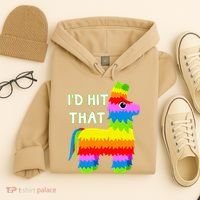 Costume Cinco De Mayo Funny Ideas I'd Hit That Pinata Hoodie thumb 4