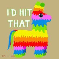 Costume Cinco De Mayo Funny Ideas I'd Hit That Pinata Long Sleeve Shirt thumb 2