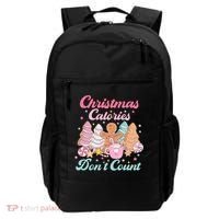 Christmas Calories Dont Count Funny Holiday Backpack thumb 0