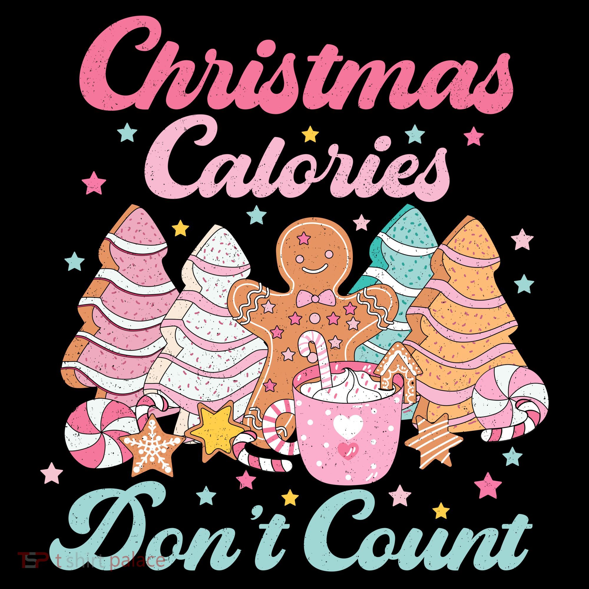 Christmas Calories Dont Count Funny Holiday Coffee Mug