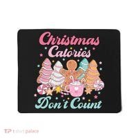 Christmas Calories Dont Count Funny Holiday Mousepad thumb 0