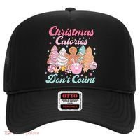Christmas Calories Dont Count Funny Holiday Hat thumb 0