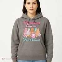 Christmas Calories Dont Count Funny Holiday Hoodie thumb 5