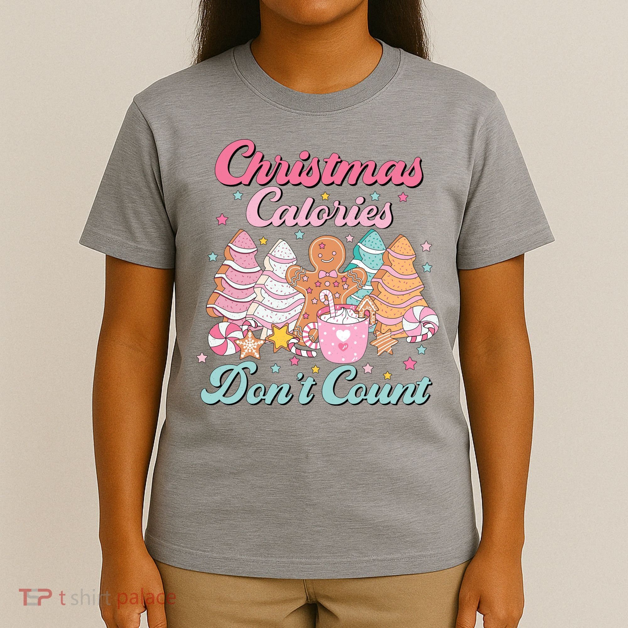 Christmas Calories Dont Count Funny Holiday T-Shirt