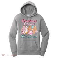 Christmas Calories Dont Count Funny Holiday Women's Hoodie thumb 0