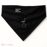 Cosmic Cat Dream Make Me Dream With You USA-Made Doggie Bandana thumb 0