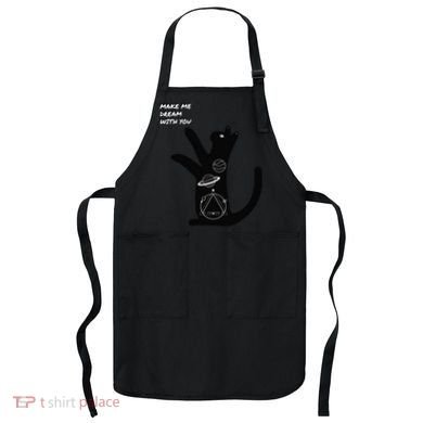 Cosmic Cat Dream Make Me Dream With You Apron