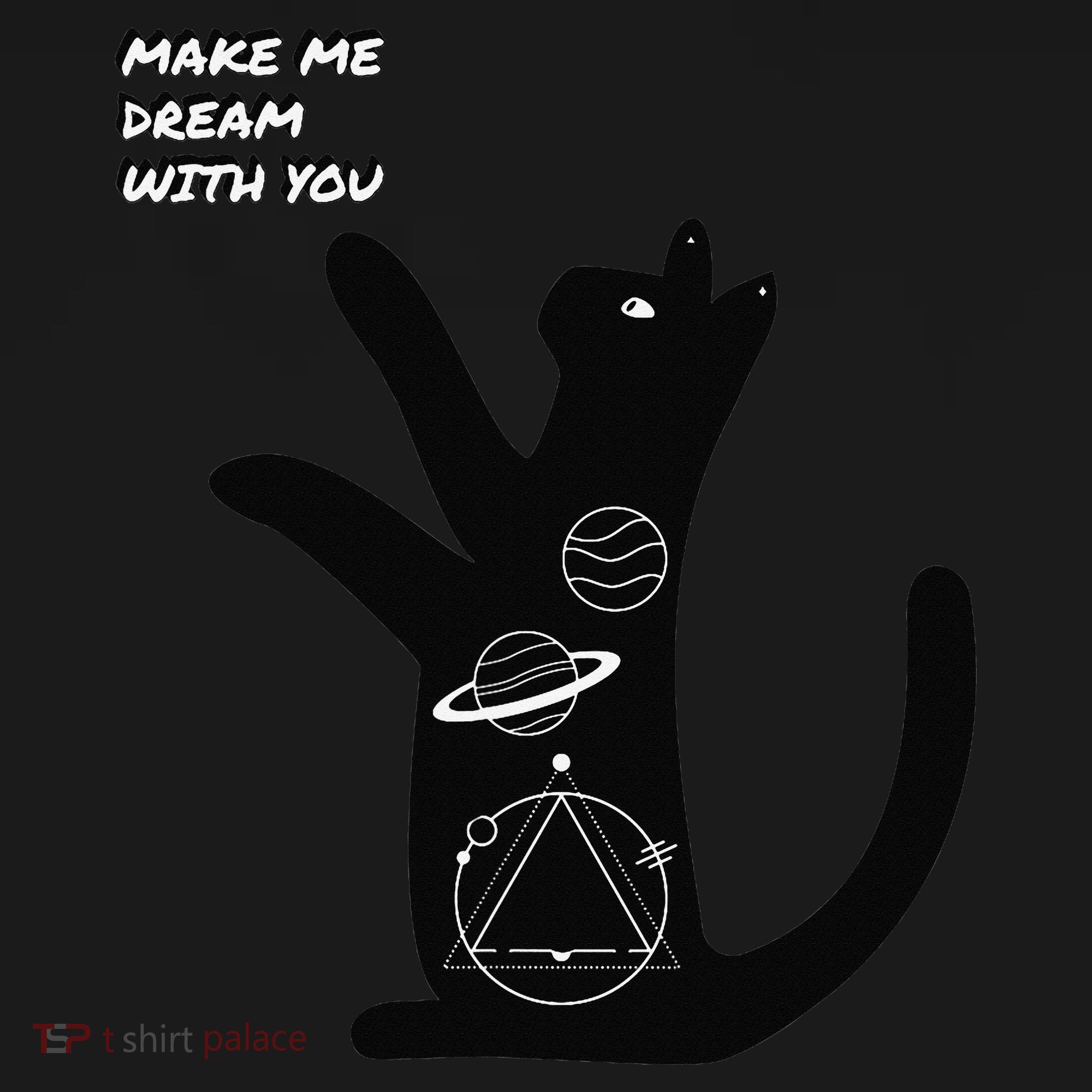 Cosmic Cat Dream Make Me Dream With You Apron