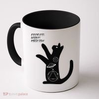 Cosmic Cat Dream Make Me Dream With You Coffee Mug thumb 0