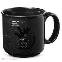 Cosmic Cat Dream Make Me Dream With You 15oz Campfire Ceramic Mug thumb 0