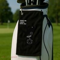 Cosmic Cat Dream Make Me Dream With You Golf Towel thumb 2