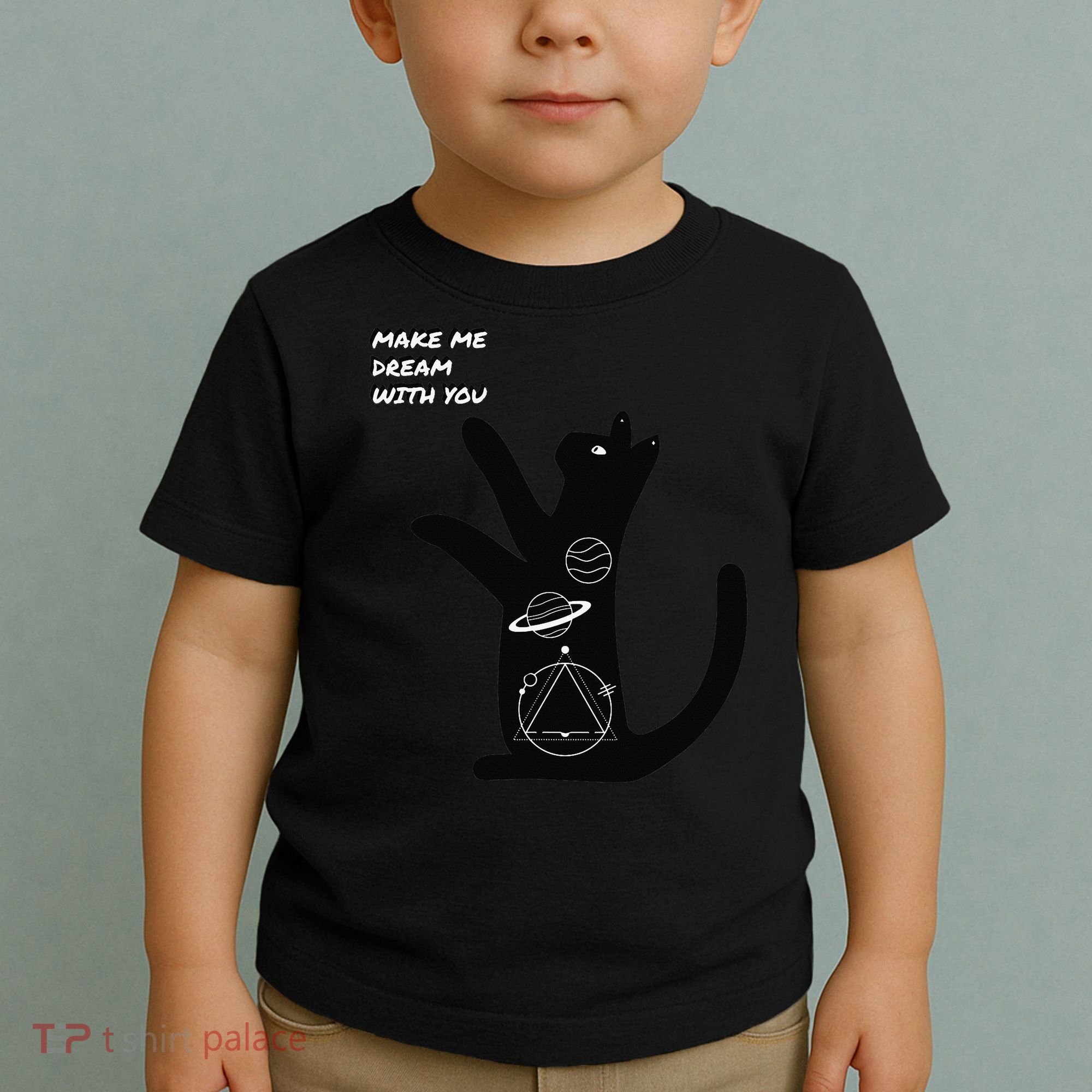 Cosmic Cat Dream Make Me Dream With You Toddler T-Shirt