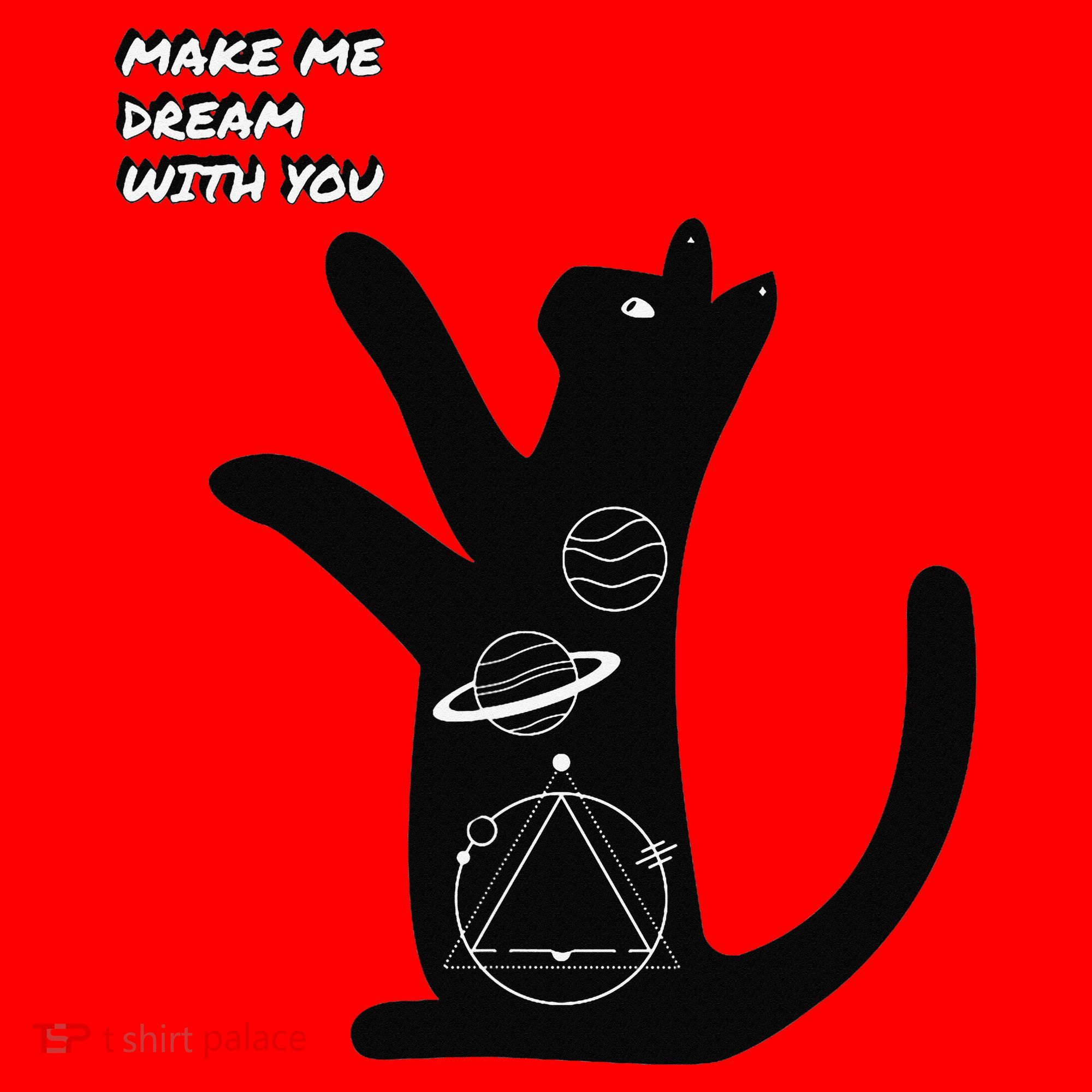 Cosmic Cat Dream Make Me Dream With You Santa Hat