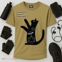 Cosmic Cat Dream Make Me Dream With You Cooling Performance Crew T-Shirt thumb 3
