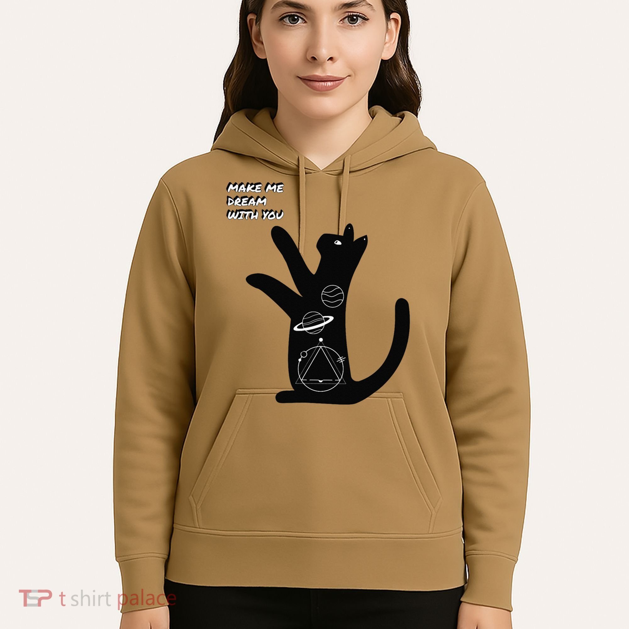 Cosmic Cat Dream Make Me Dream With You Hoodie
