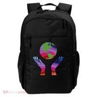 Climate Change Earth Day Global Warming Backpack thumb 0