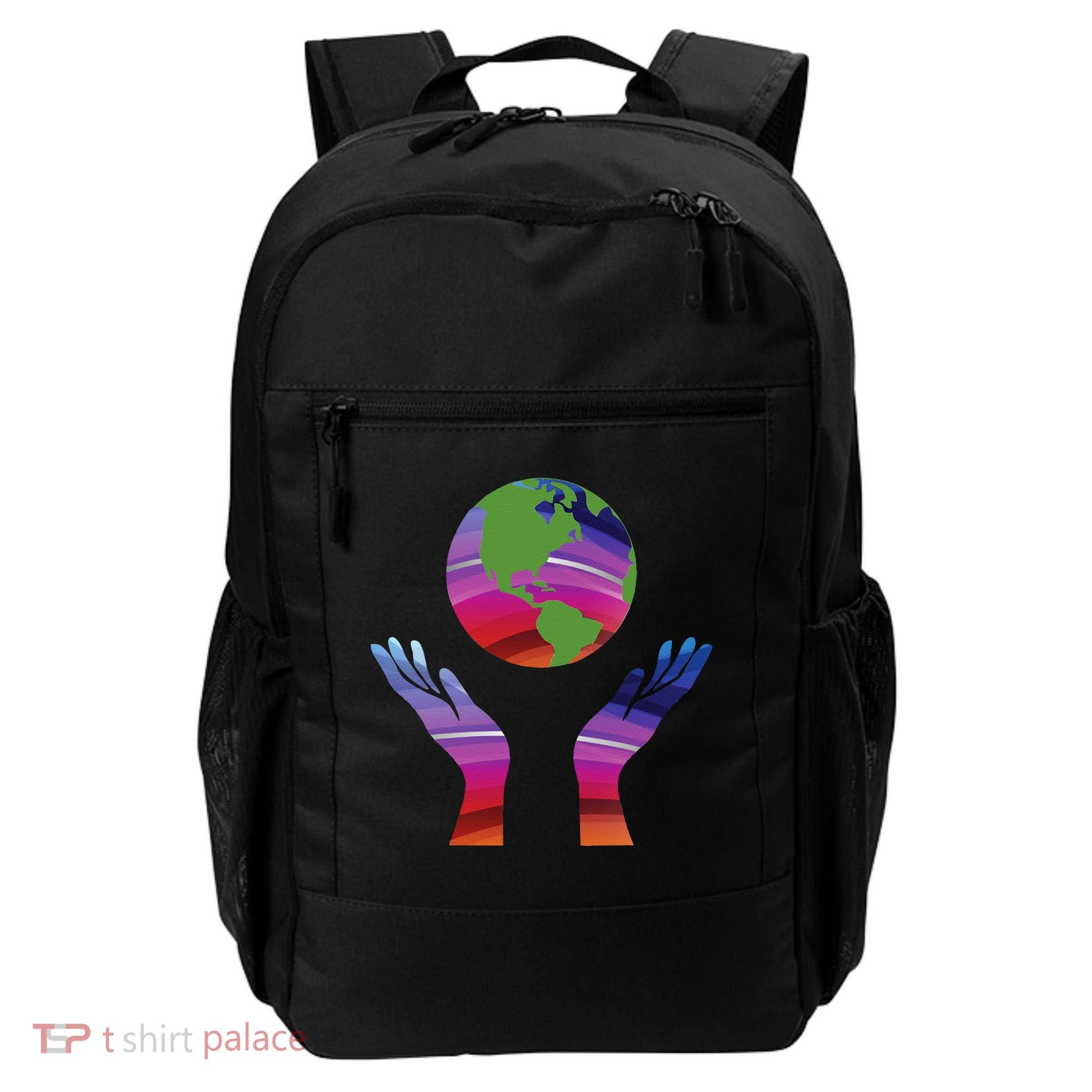 Climate Change Earth Day Global Warming Backpack
