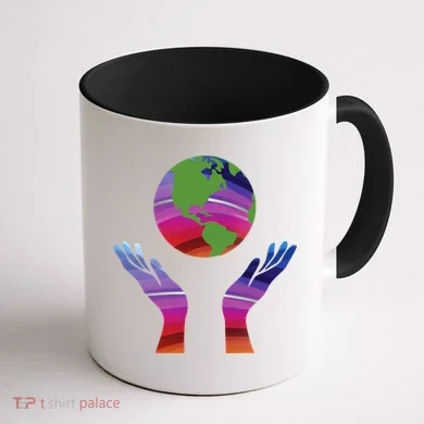 Climate Change Earth Day Global Warming Coffee Mug back