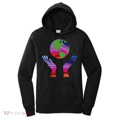 Climate Change Earth Day Global Warming Women's Hoodie
