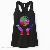 Climate Change Earth Day Global Warming Women's Tank Top thumb 0