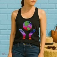 Climate Change Earth Day Global Warming Women's Tank Top thumb 2