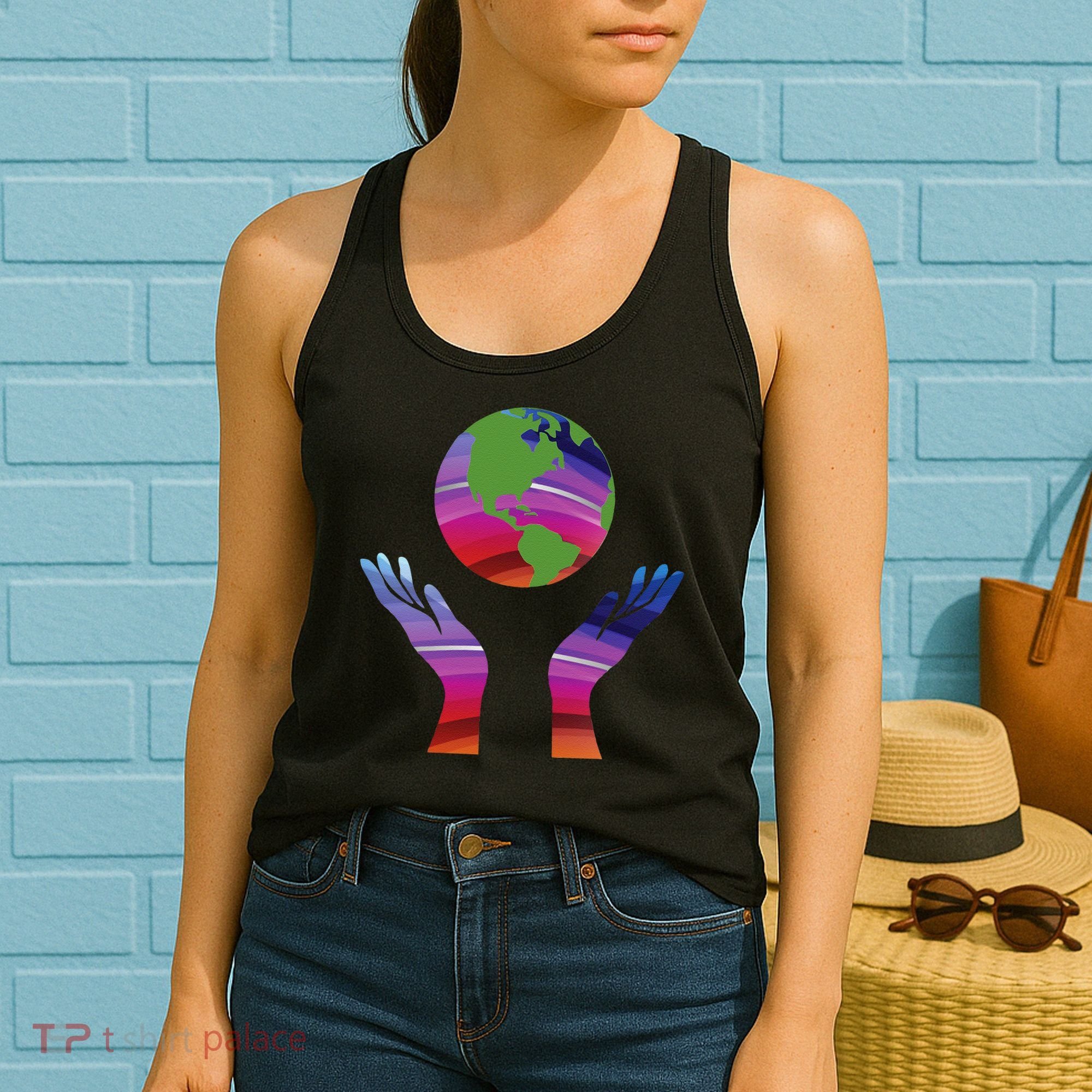 Climate Change Earth Day Global Warming Women's Tank Top