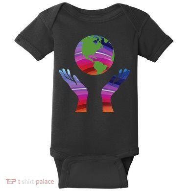 Climate Change Earth Day Global Warming Baby Bodysuit