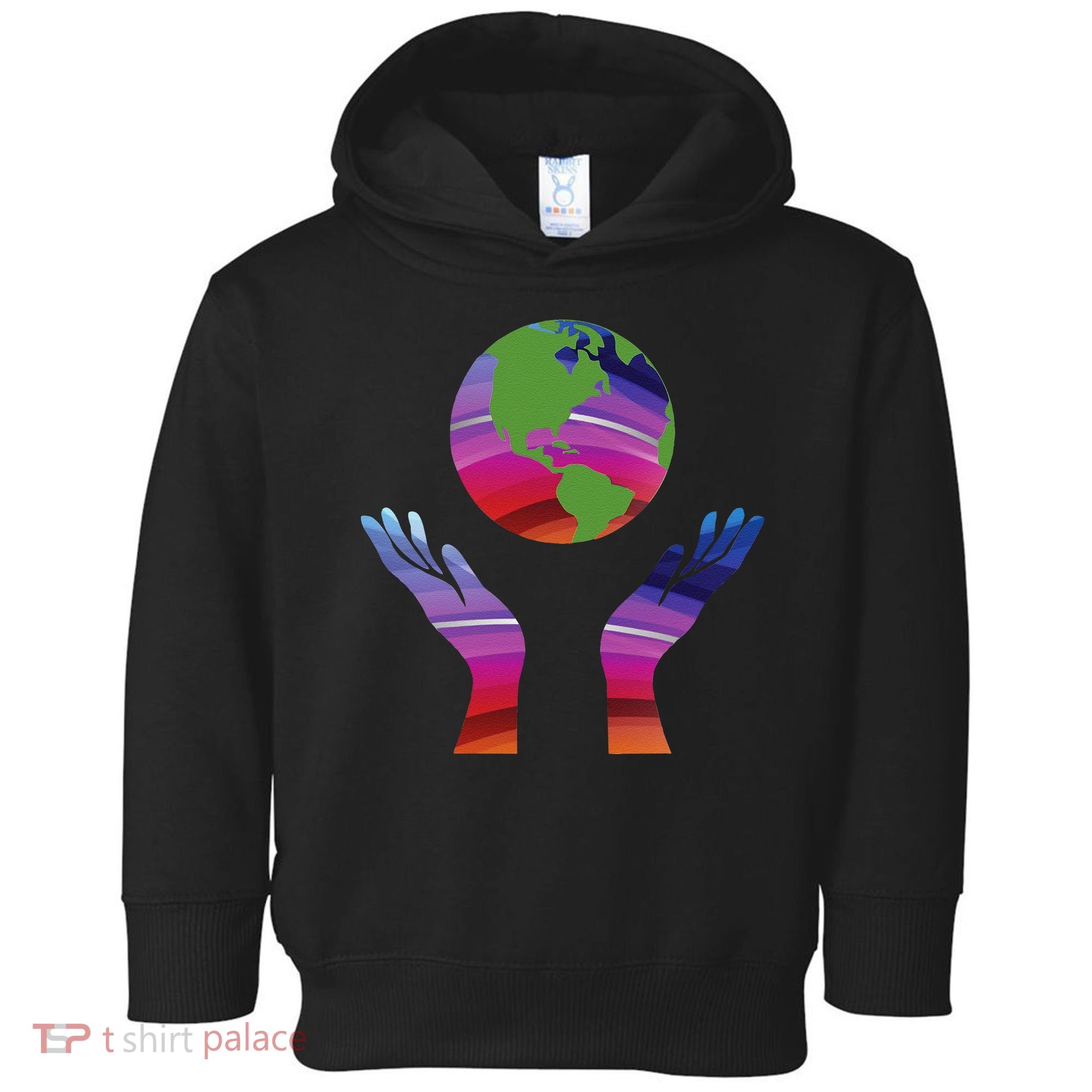 Climate Change Earth Day Global Warming Toddler Hoodie