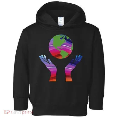 Climate Change Earth Day Global Warming Toddler Hoodie