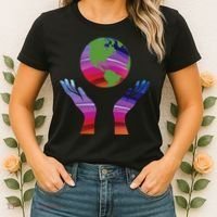 Climate Change Earth Day Global Warming Women's T-Shirt thumb 2