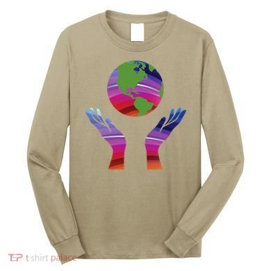 Climate Change Earth Day Global Warming Long Sleeve Shirt