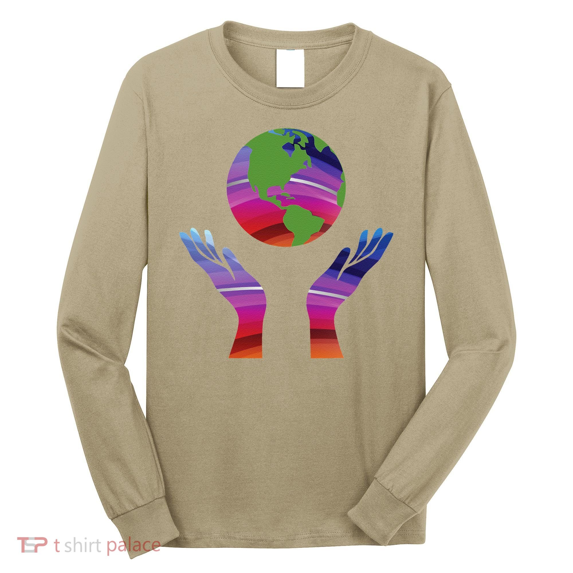 Climate Change Earth Day Global Warming Long Sleeve Shirt