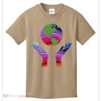 Climate Change Earth Day Global Warming Kids T-Shirt thumb 0