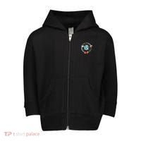 Cute Celebrate Earth Day Save The Earth Toddler Zip Fleece Hoodie thumb 0