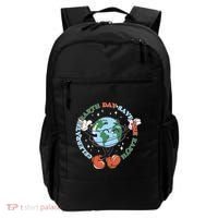 Cute Celebrate Earth Day Save The Earth Backpack thumb 0