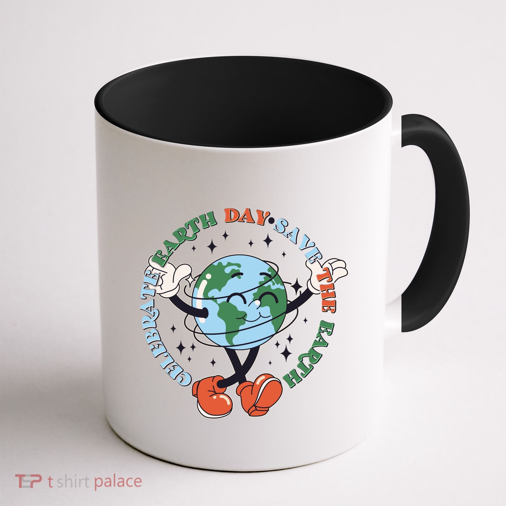 Cute Celebrate Earth Day Save The Earth Coffee Mug