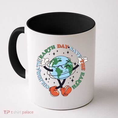 Cute Celebrate Earth Day Save The Earth Coffee Mug