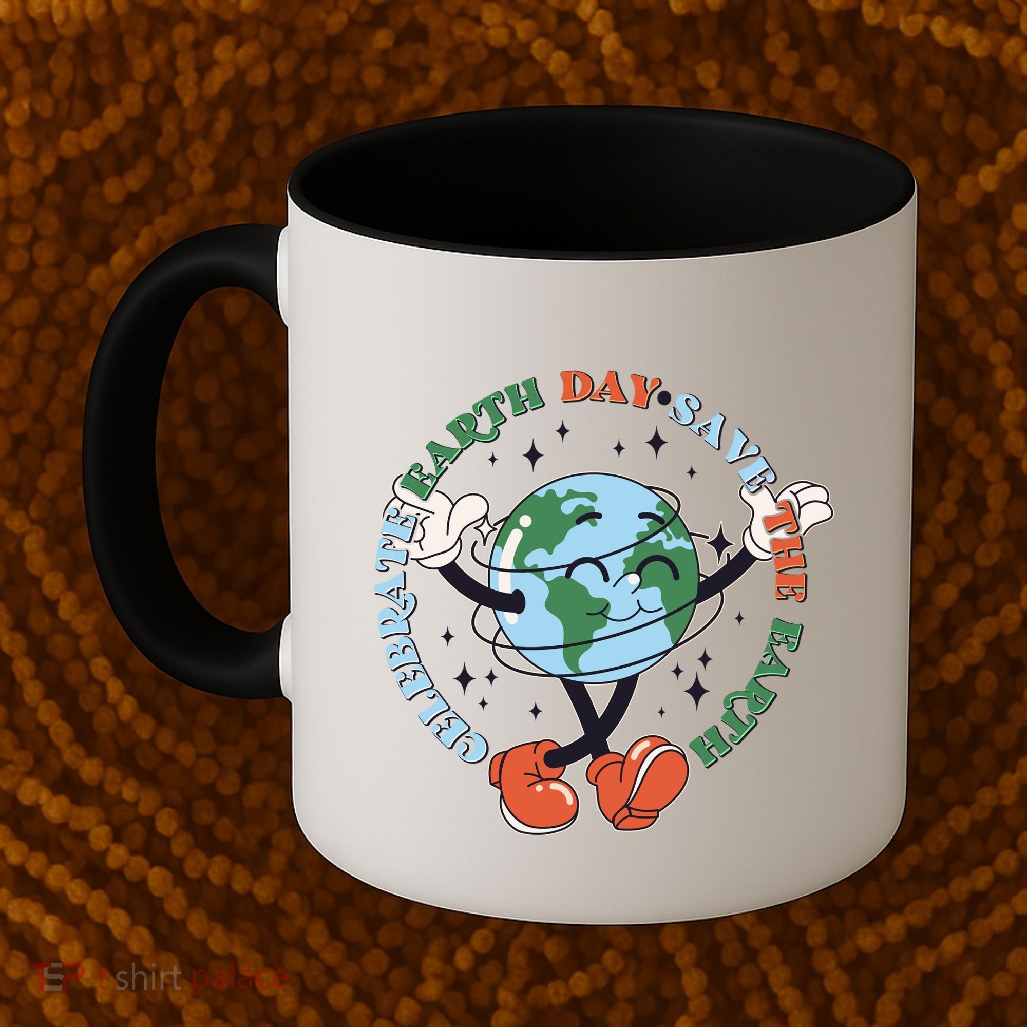 Cute Celebrate Earth Day Save The Earth Coffee Mug