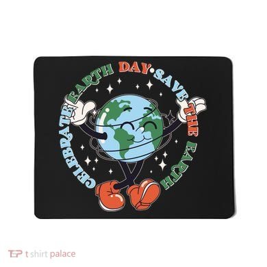 Cute Celebrate Earth Day Save The Earth Mousepad