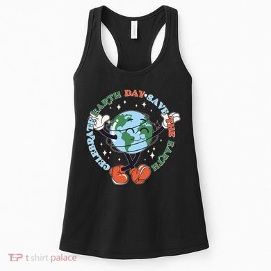Cute Celebrate Earth Day Save The Earth Women's Tank Top