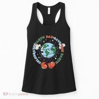 Cute Celebrate Earth Day Save The Earth Women's Tank Top thumb 0
