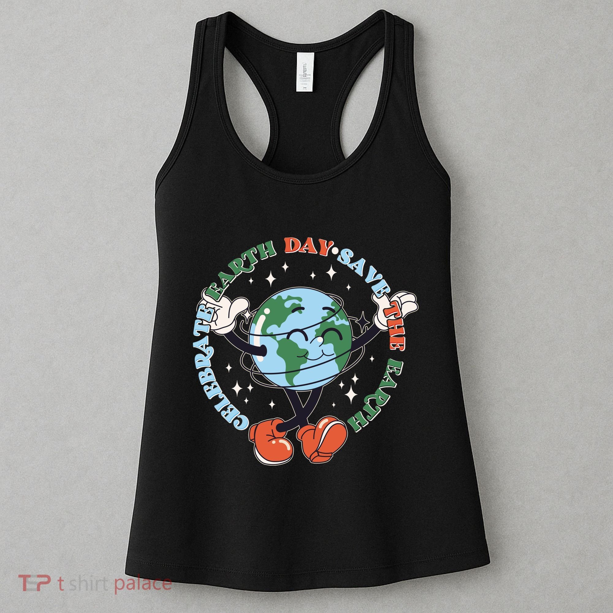 Cute Celebrate Earth Day Save The Earth Women's Tank Top