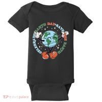Cute Celebrate Earth Day Save The Earth Baby Bodysuit thumb 0