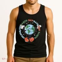 Cute Celebrate Earth Day Save The Earth Tank Top thumb 3