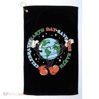 Cute Celebrate Earth Day Save The Earth Golf Towel thumb 0