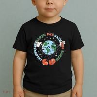 Cute Celebrate Earth Day Save The Earth Toddler T-Shirt thumb 2