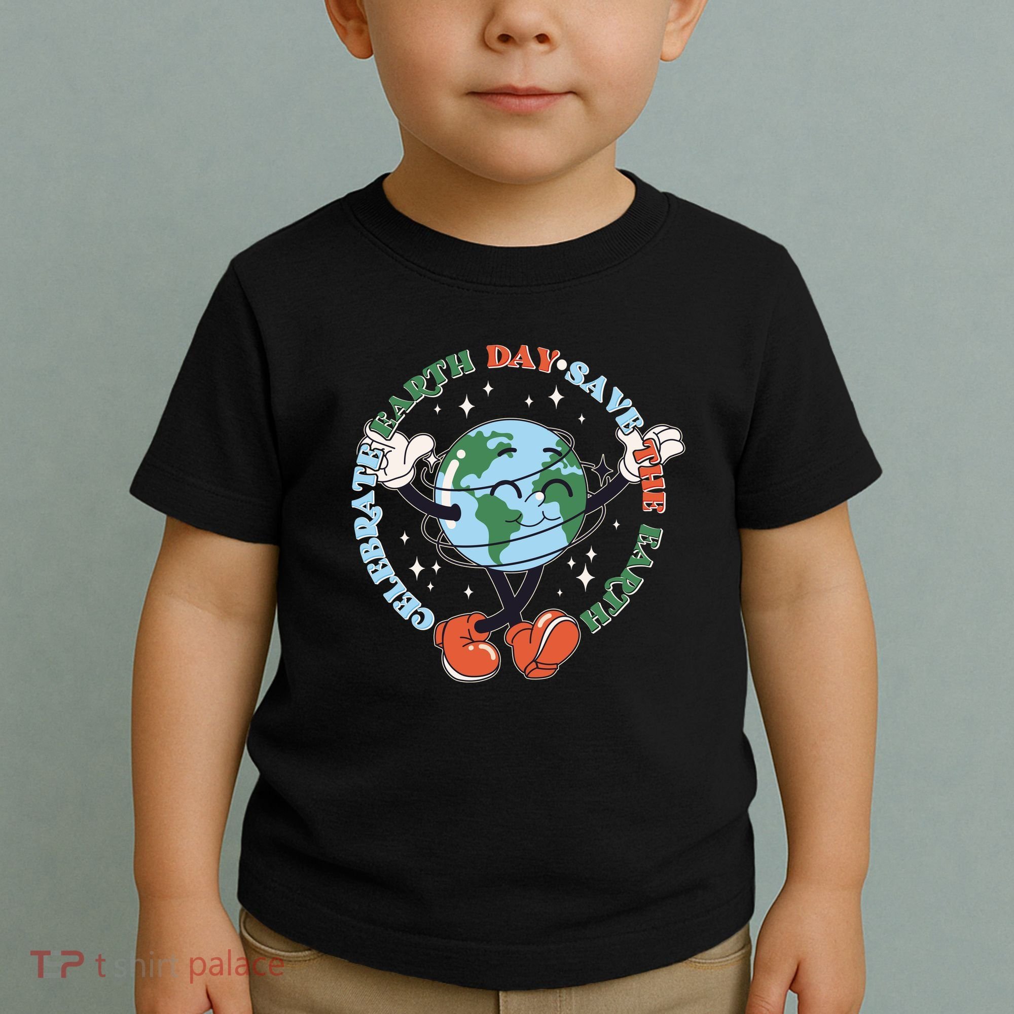Cute Celebrate Earth Day Save The Earth Toddler T-Shirt
