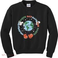 Cute Celebrate Earth Day Save The Earth Kids Sweatshirt thumb 0