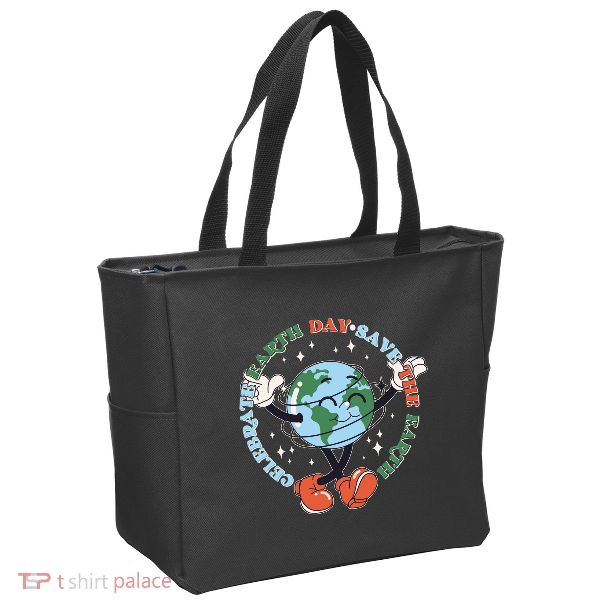 Cute Celebrate Earth Day Save The Earth Tote Bag